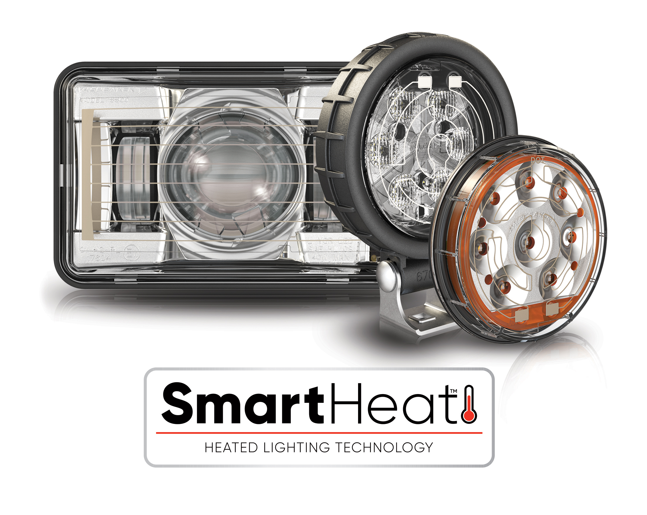 Smart Heat LED Headlights Model 8800, 670 XD, 234