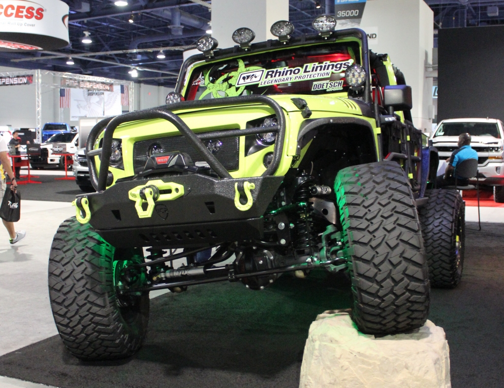 Sema Show Project Infected Jeep