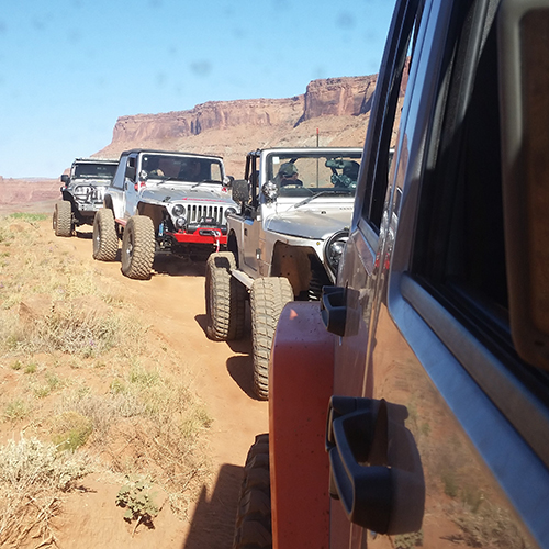 J.W. Speaker at Easter Jeep Safari