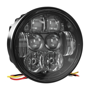 LED Headlight Model 6130 Evolution High and Low Beam 3/4 View