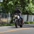 LED Motorcycle Headlight Adapter Kit 300 with 8700 evolution 2, Installed on Moto Guzzi Motorcycle