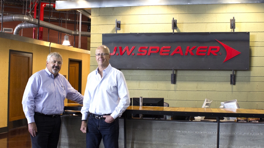 Tim & Jamie Speaker - Owners of J.W. Speaker Corporation 2015