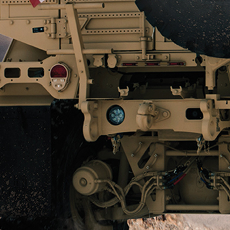 6040 PAR36 LED work light rear application for military
