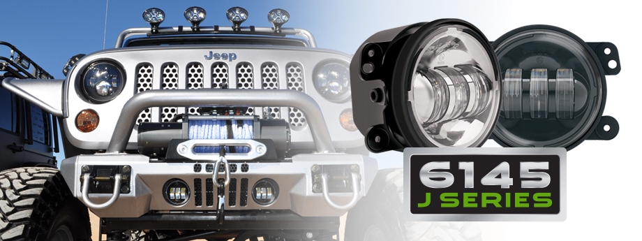Model 6145 J Series LED Jeep Fog Tail Light from J.W. Speaker