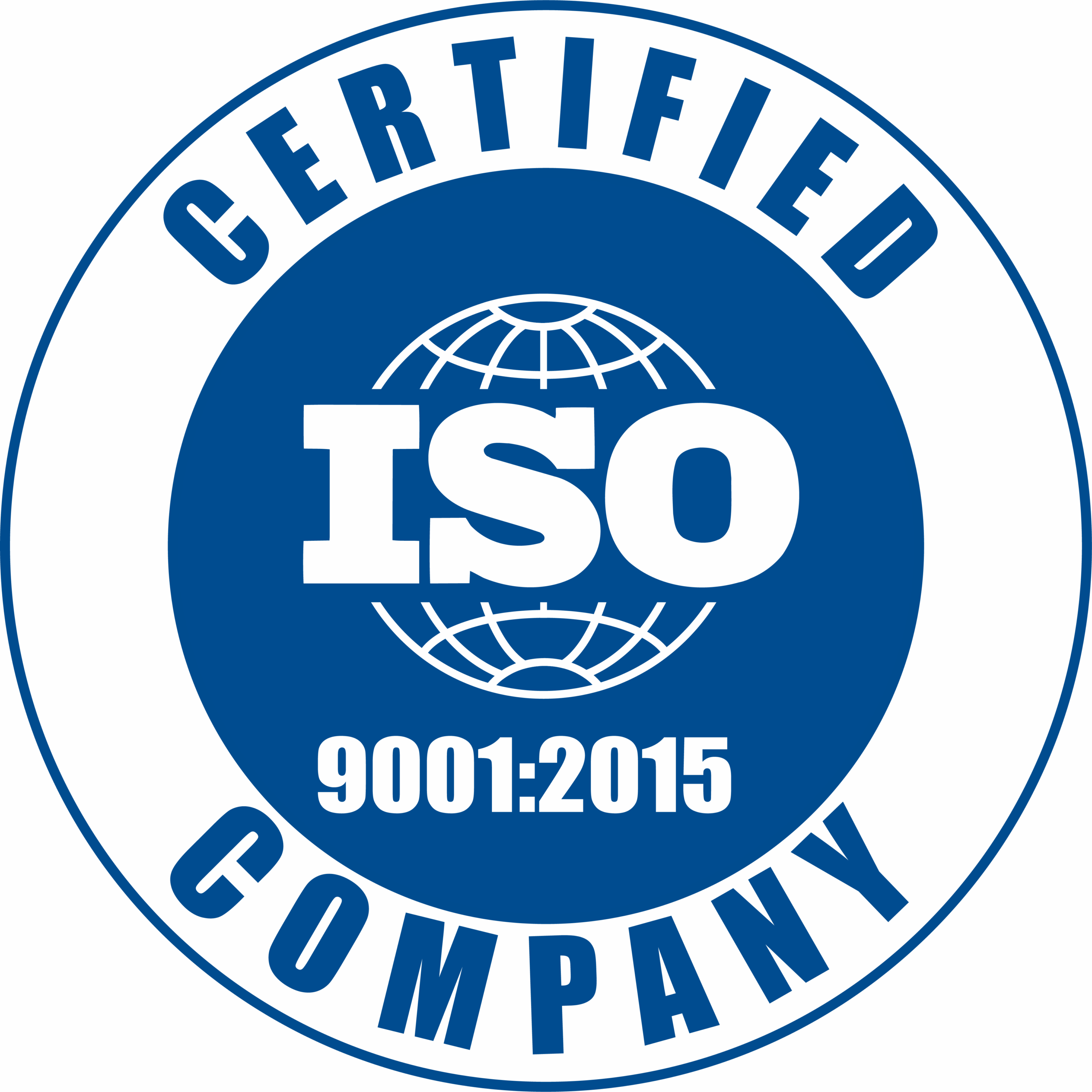 ISO 90001 Certification for J.W. Speaker
