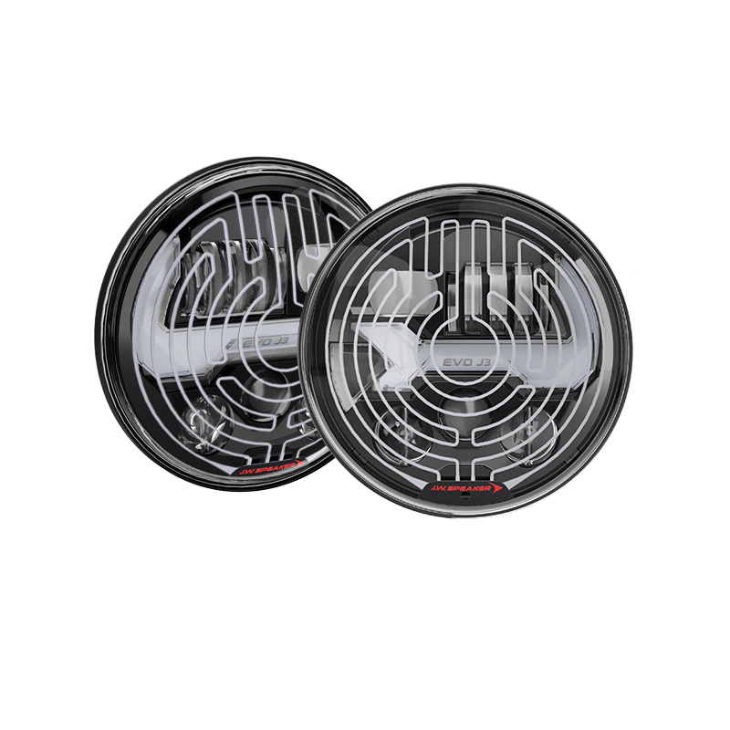 LED J3 Heated Jeep Headlights Scroller
