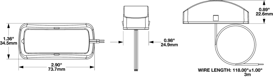 Model 150 Dimension Drawing