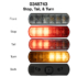 Model 215 0348743 Stop Tail Turn Light Modes