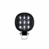LED Work Light Model 4417 Work Light with Pedestal Mount Front View - Lights On