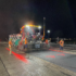 led warning and safety lighting models 560 and 529 on road paver