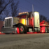 Peterbilt Truck with Model 8910 LED Headlights