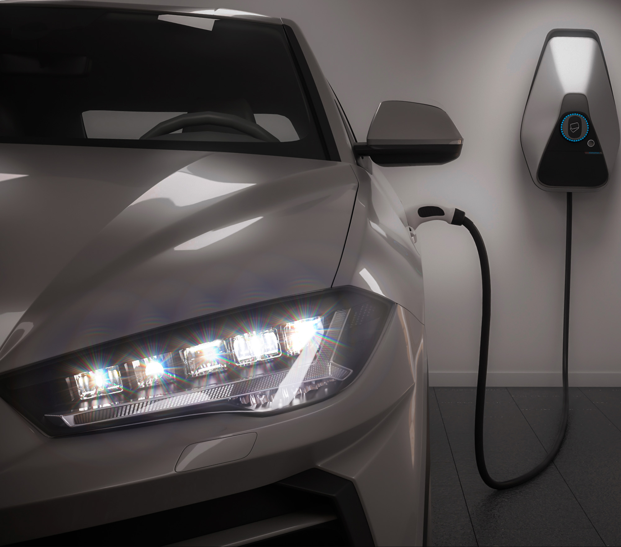Mosaic Modular LED System on Electric Car