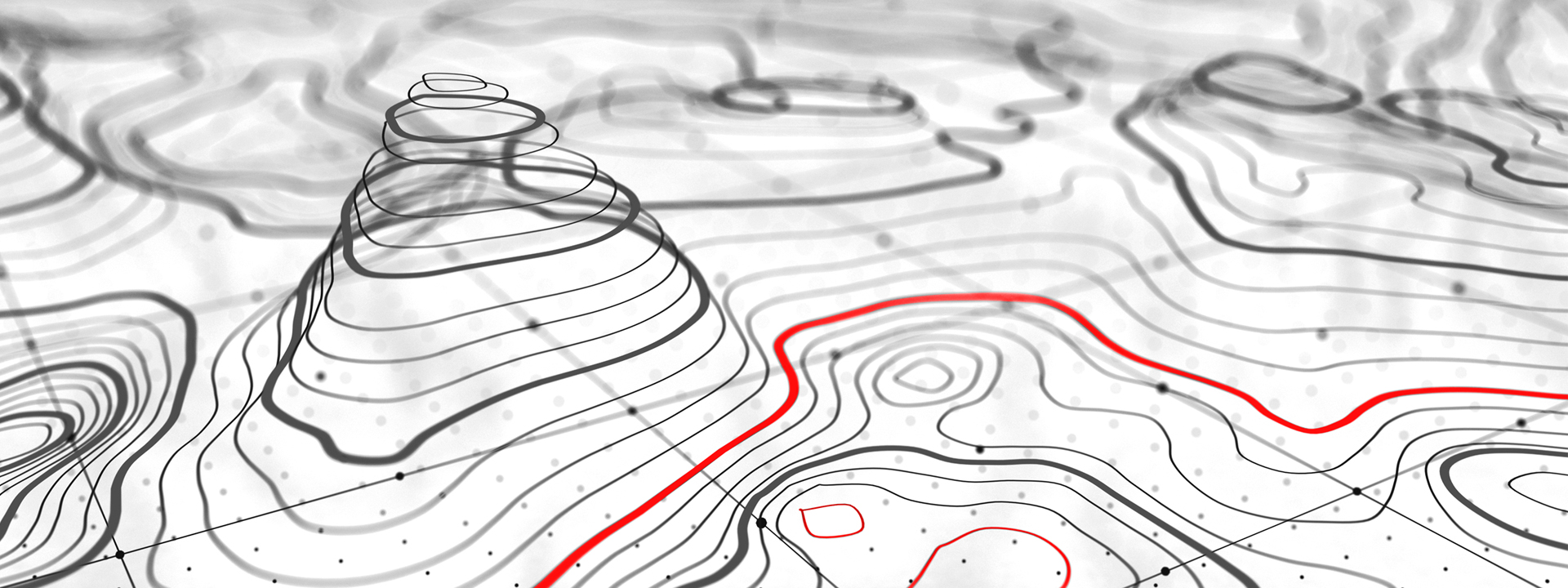 J.W. Speaker Evo J3 Background Image - Topographic Map -White