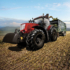 J.W. Speaker - Model 215, Model 4417, & Model 407 Slim - Red Tractor with Trailer