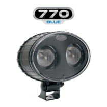 LED Safety Light Material Handling Model 770 BLUE 3/4 View