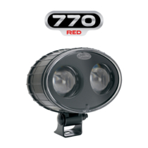 LED Safety Light Material Handling Model 770 RED 3/4 View