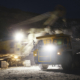 Model 894 LED Compact Work Light on Mining Equipment
