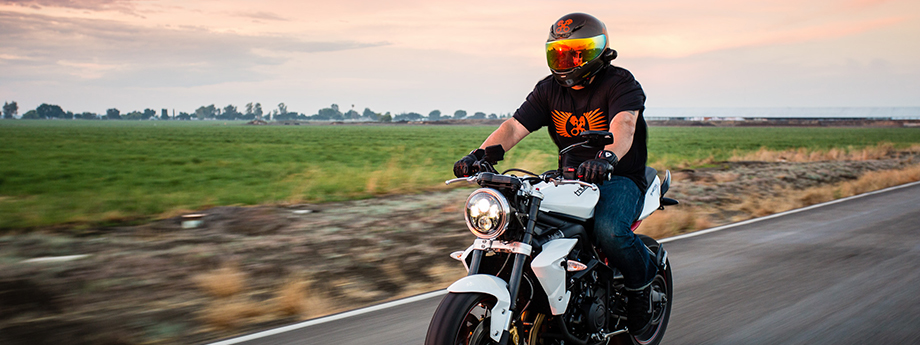 A New Look for a Classic Ride - Triumph meets the J.W. Speaker Evolution.