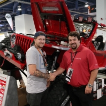 Jordan won a new set of Off-Road Lights at SEMA 2016!