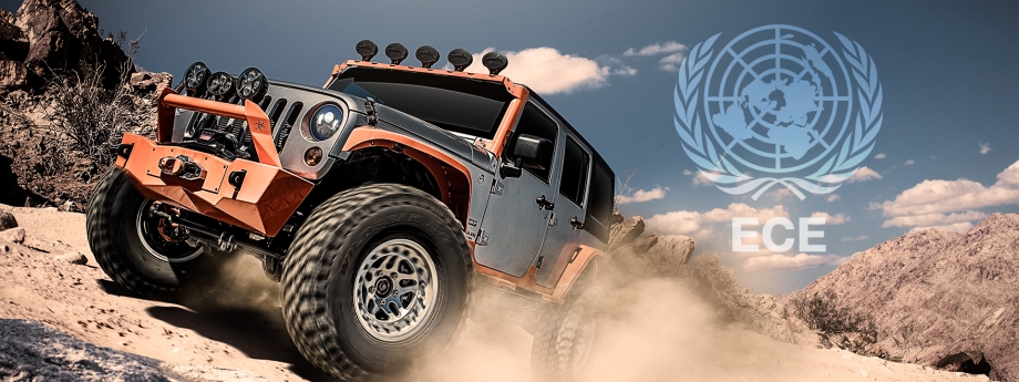 J.W. Speaker Jeep LED Lights ECE