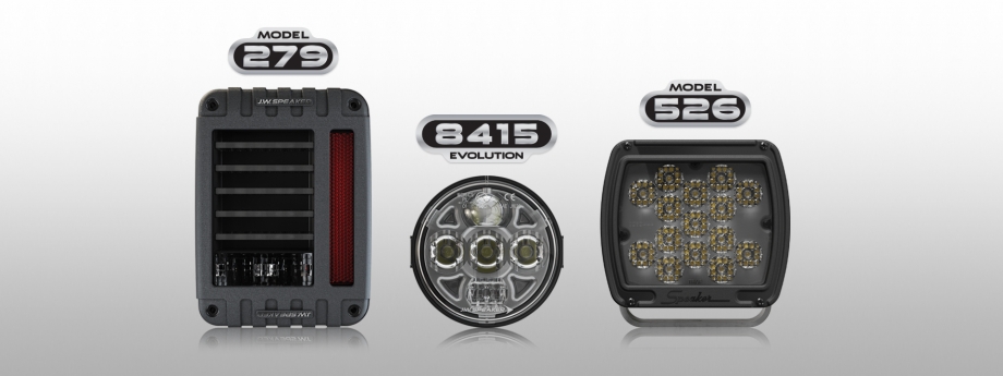 New LED Products from J.W. Speaker for May