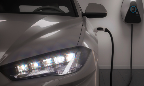 J.W. Speaker – Mosaic on Charging EV Square – 2022