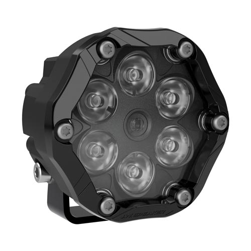 JW Speaker led auxiliary light trail 6 black