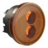 LED Front Turn Signal Model 239 J2 Series Amber 3/4 View