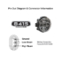 LED Headlight Model 8415 Evolution Pin Out Diagram & Connector Information