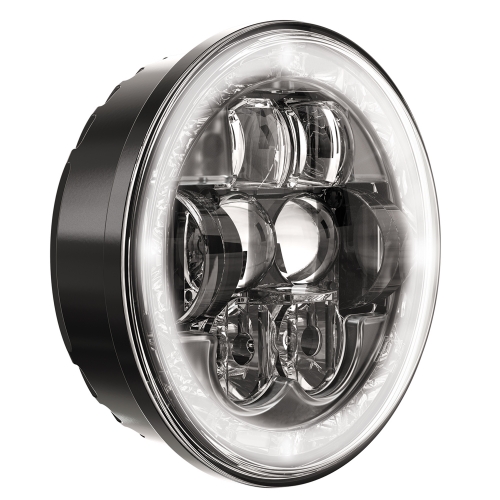 LED Headlight Model 8630 Evolution 3/4 View Daytime Running Light Optics