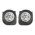 LED Jeep Renegade Headlight - LED Headlight Model 8700 EVO 2R Kit Chrome Front view