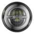 LED Headlight Model 8720 with Dark Chrome bezel Front view