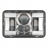 LED Headlight Model 8800 Evolution 2 Low Beam Chrome Front View