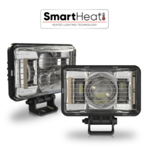 LED Headlight Model 8801 EVO 2 Heated Chrome Combined with SmartHeat Logo