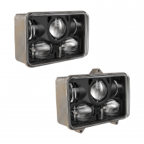 LED Headlight Model 8820 Combined View