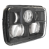 LED Headlight Model 8900 EVO 2 Non Heated Black 3/4 View