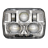 LED Headlight Model 8910 EVO 2 Heated Lens Chrome Front View