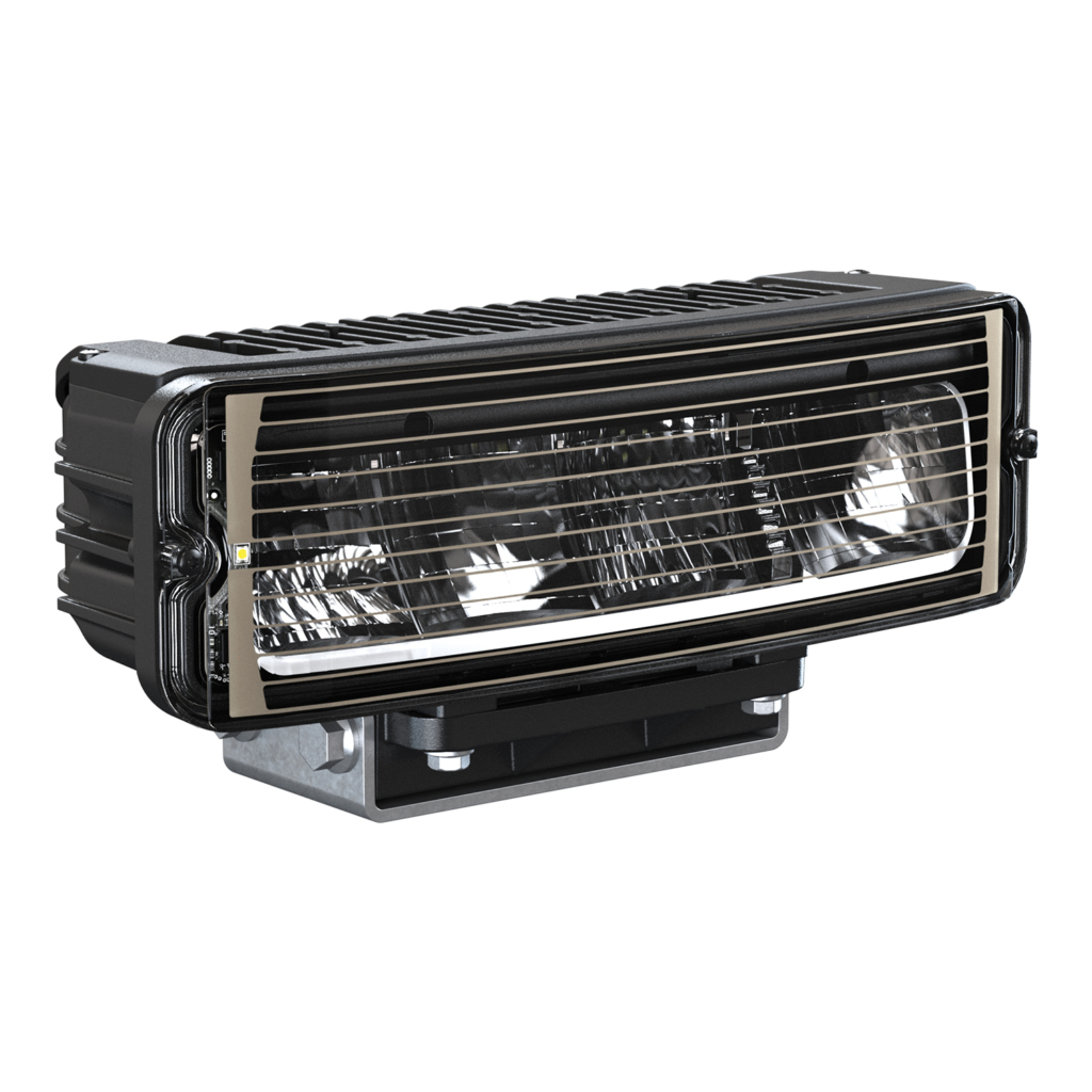Model 9800 HS LED Heated Headlight Right Hand Front View