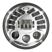 7" Round LED Motorcycle Headlights - Model 8790 Adaptive 2 - LED