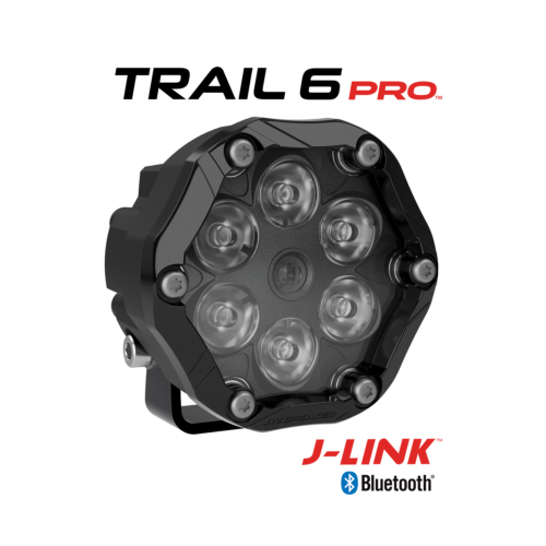 Trail 6 Pro LED Pod Light from J.W. Speaker, with Bluetooth technology