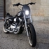 LED Reflector Headlight Model 8620 on Harley Davidson