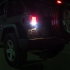 LED Tail Light Model 279 J Series DOT Version On Road at Night