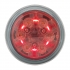 LED Work and Tail Light Model 6043 Red Front View