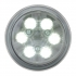 LED Work and Tail Light Model 6043 White Front View