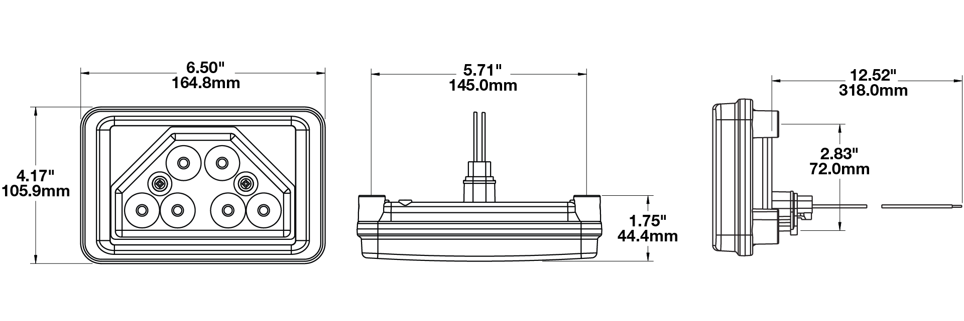 LED Work Light - Model 518 - LED Headlights | Aftermarket & OEM ...