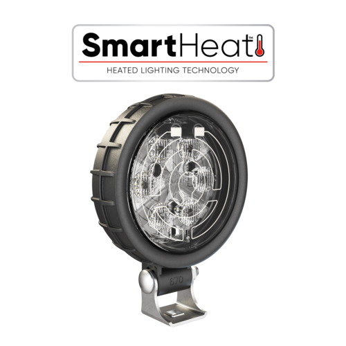 led work light model 670 xd heated 34 with SmartHeat logo