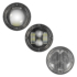 Model 93 LED 90mm Lights in High Beam with Front Position, Low Beam, and Turn /DRL.